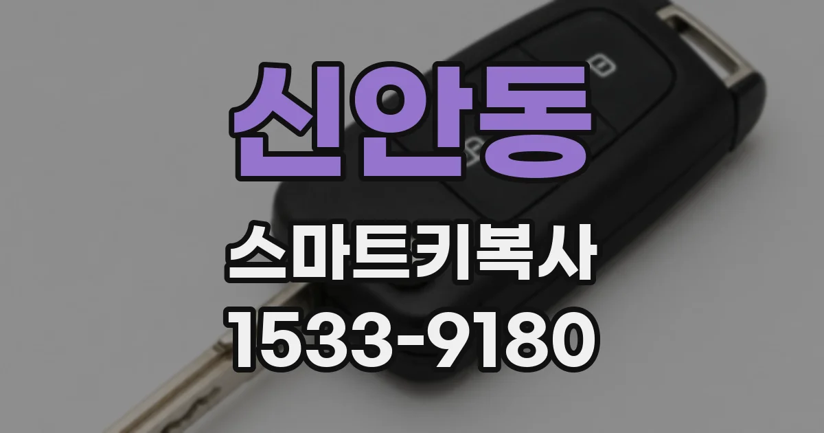 신안동 스마트키복사