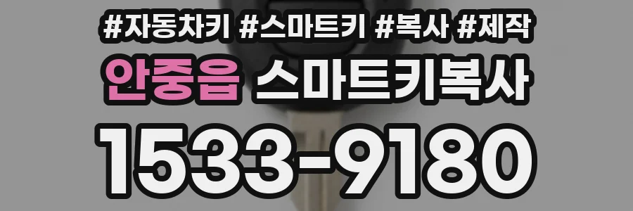 안중읍 스마트키복사