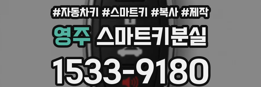 영주 스마트키분실