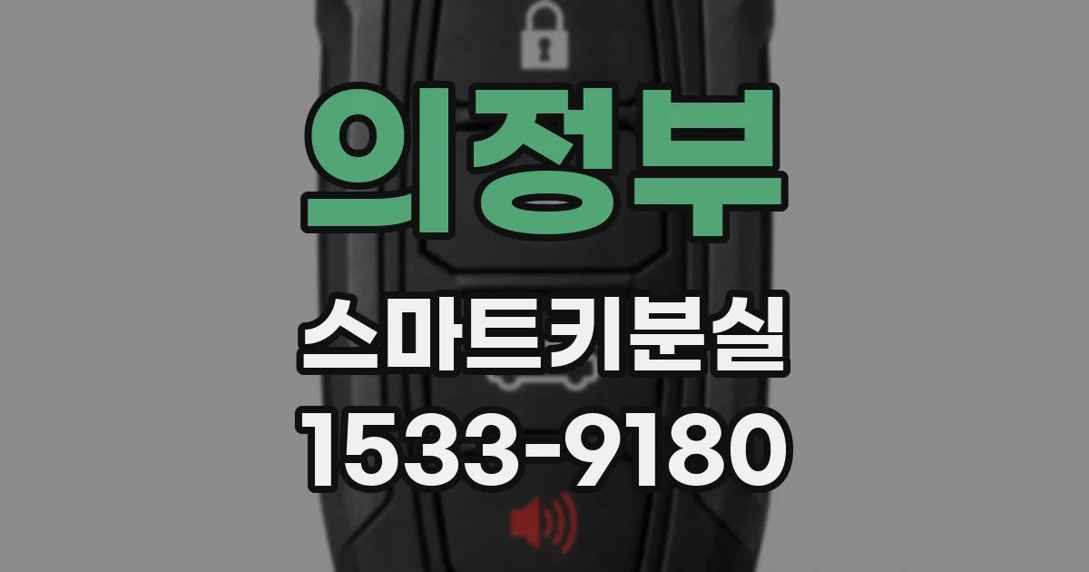 의정부 스마트키분실