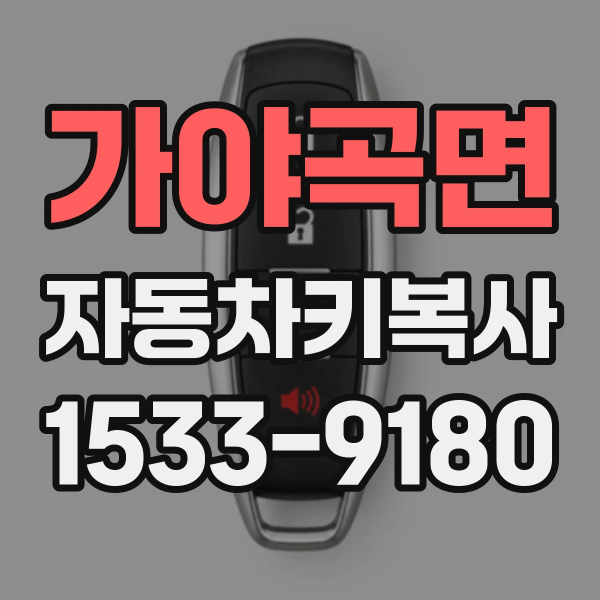 가야곡면 자동차키복사