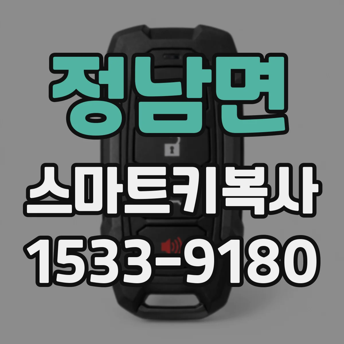 정남면 스마트키복사