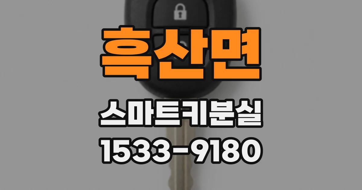 흑산면 스마트키분실