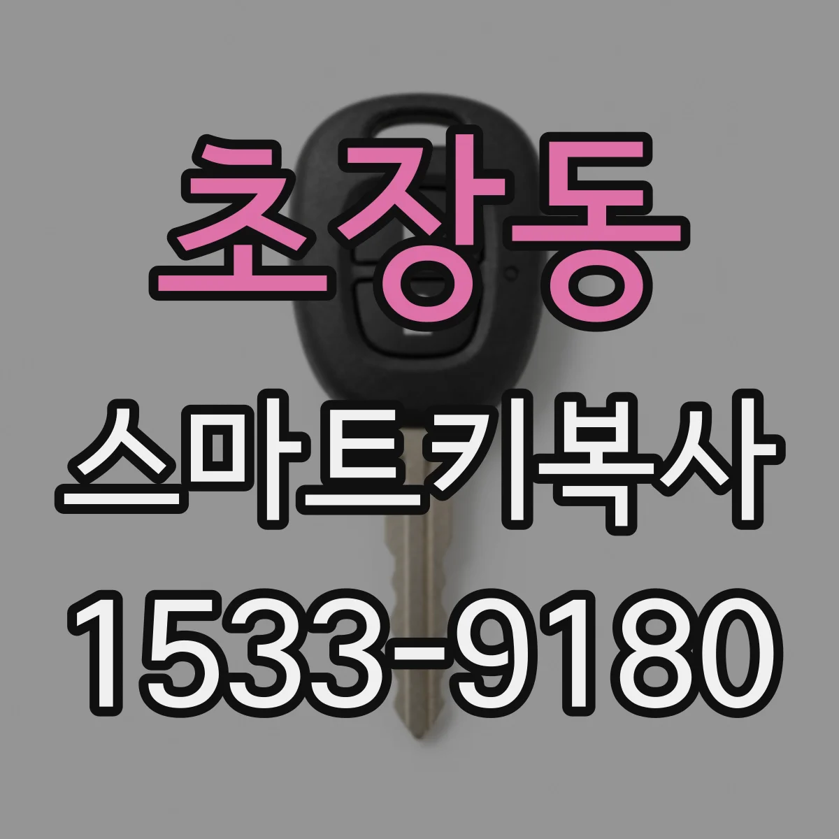 초장동 스마트키복사