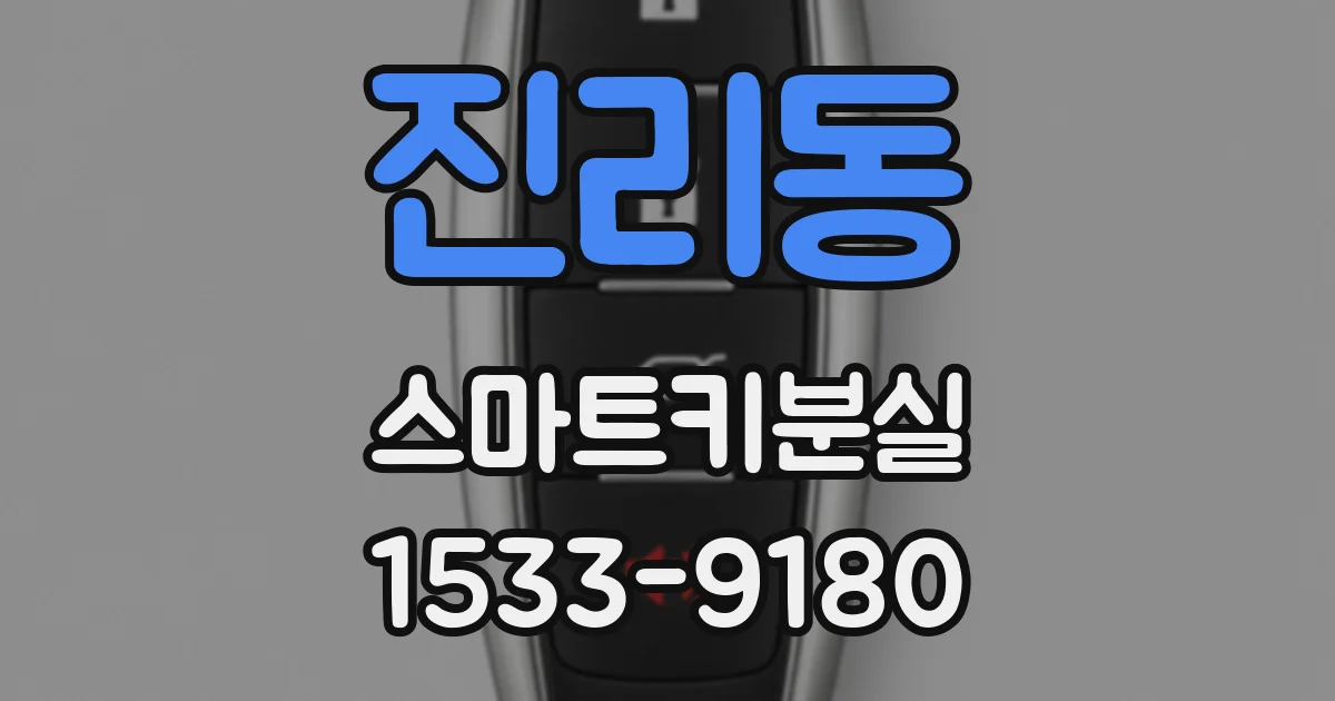 진리동 스마트키분실
