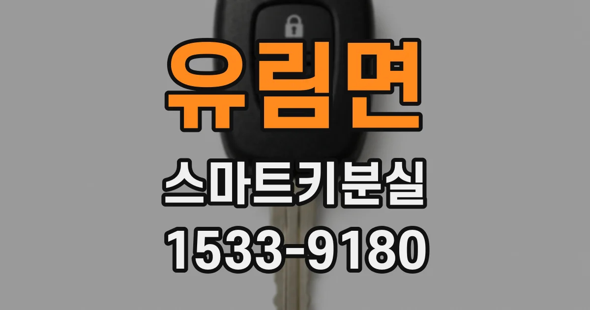유림면 스마트키분실