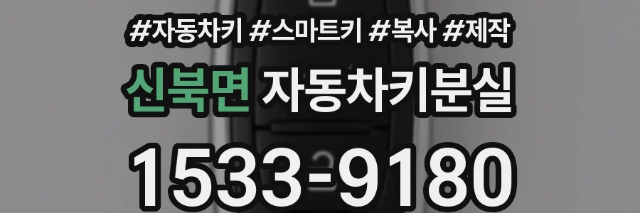 신북면 자동차키분실