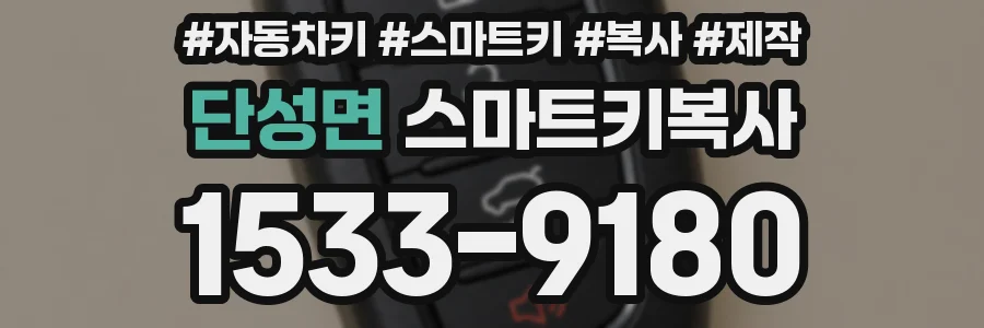 단성면 스마트키복사