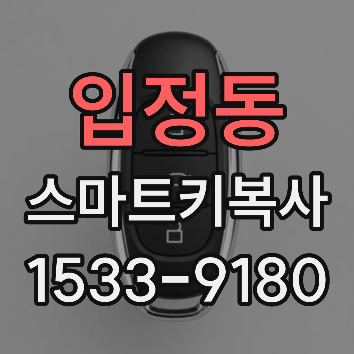 입정동 스마트키복사