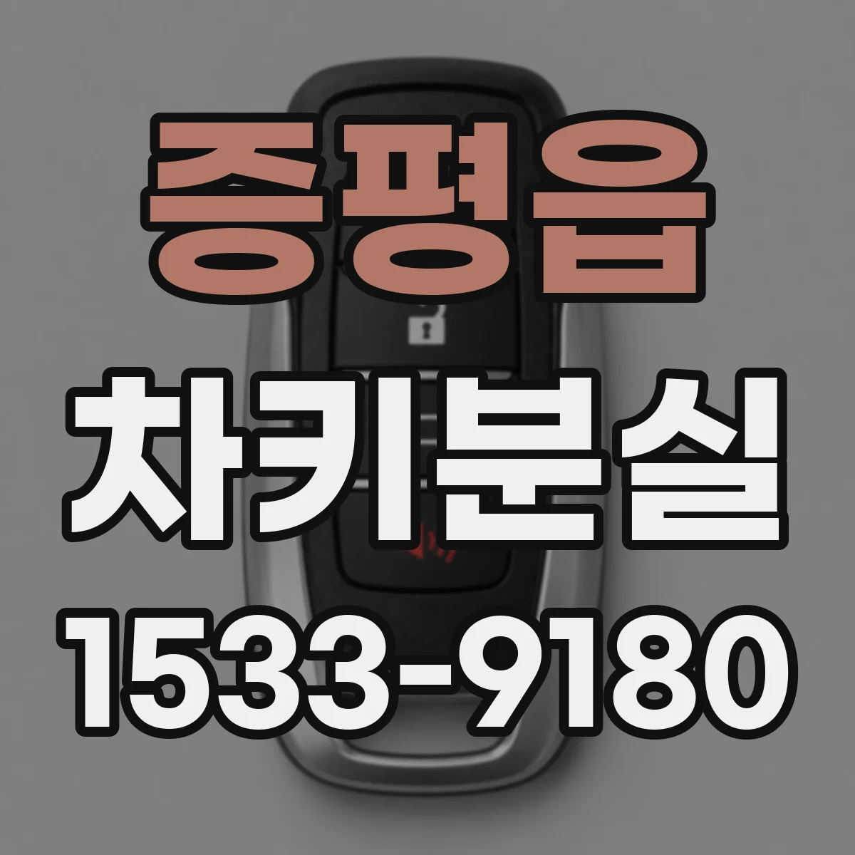 증평읍 차키분실