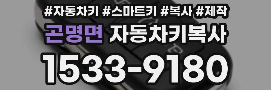 곤명면 자동차키복사