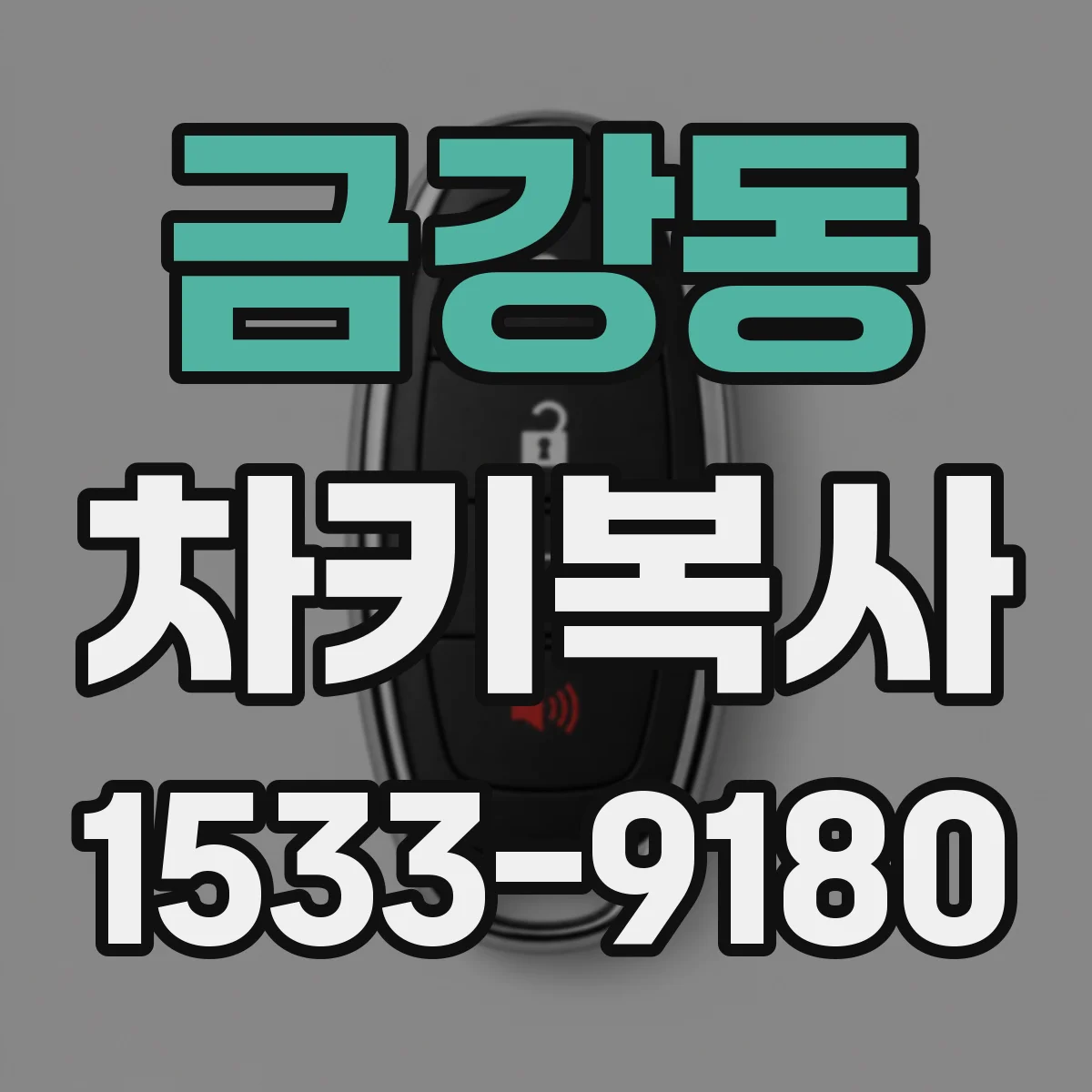 금강동 차키복사
