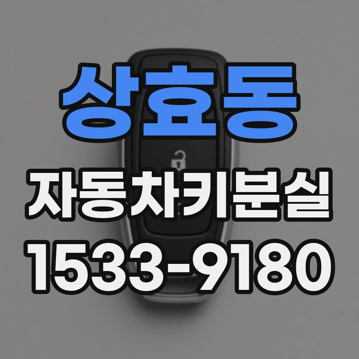 상효동 자동차키분실