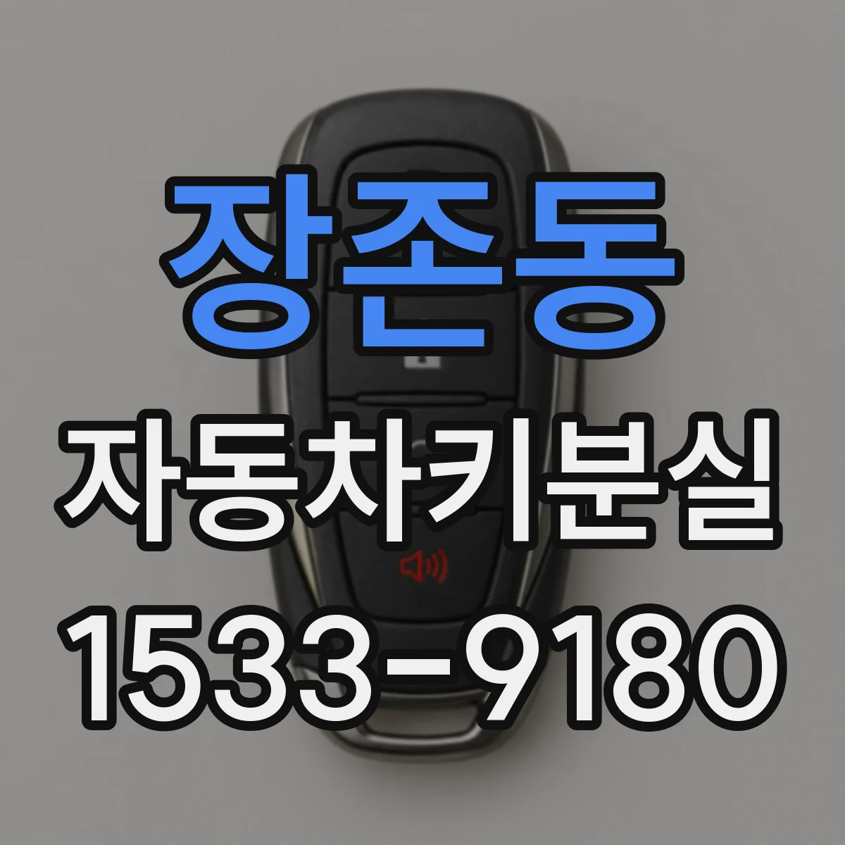 장존동 자동차키분실