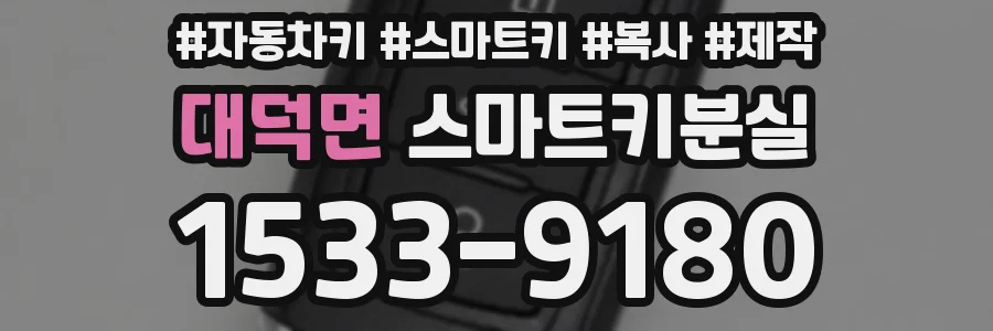 대덕면 스마트키분실