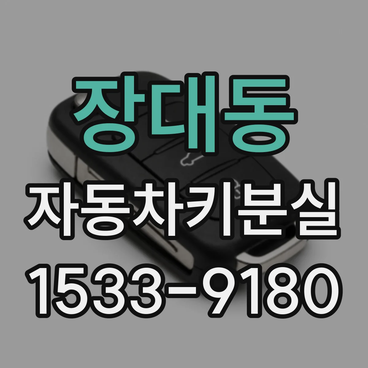 장대동 자동차키분실