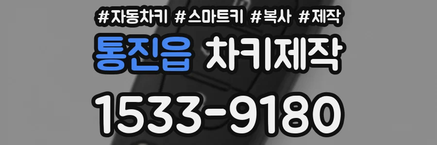 통진읍 차키제작