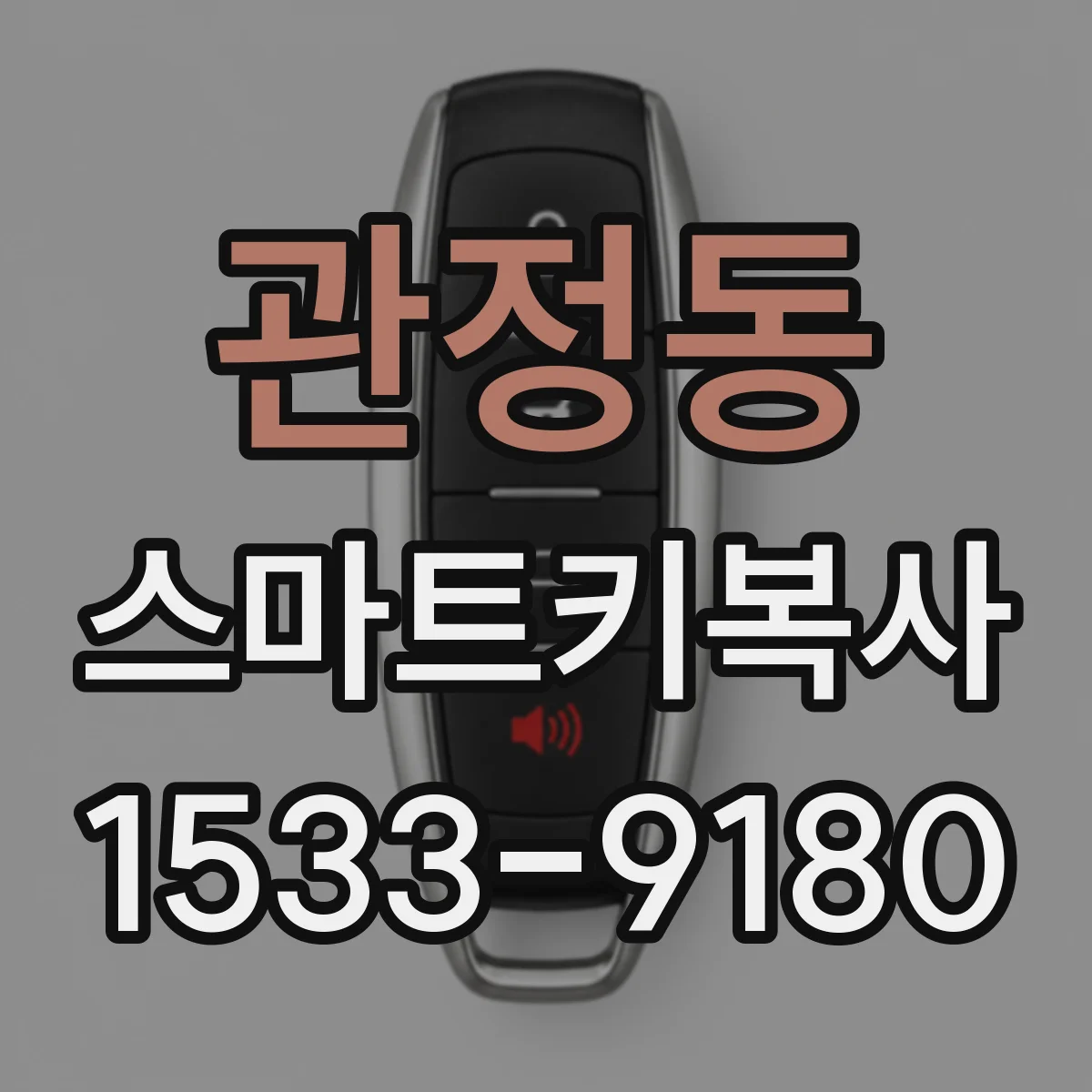 관정동 스마트키복사