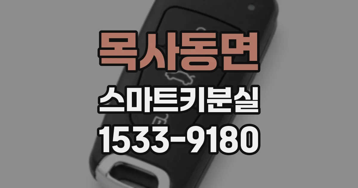 목사동면 스마트키분실
