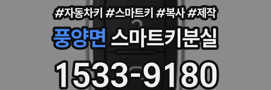 풍양면 스마트키분실