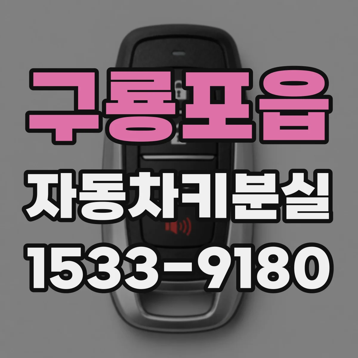 구룡포읍 자동차키분실