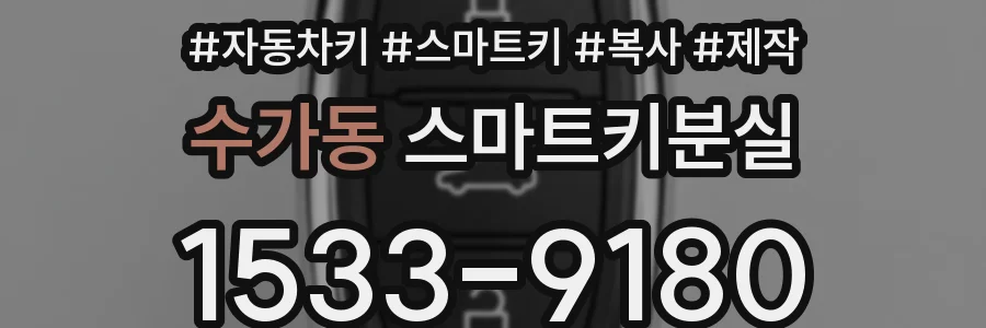 수가동 스마트키분실