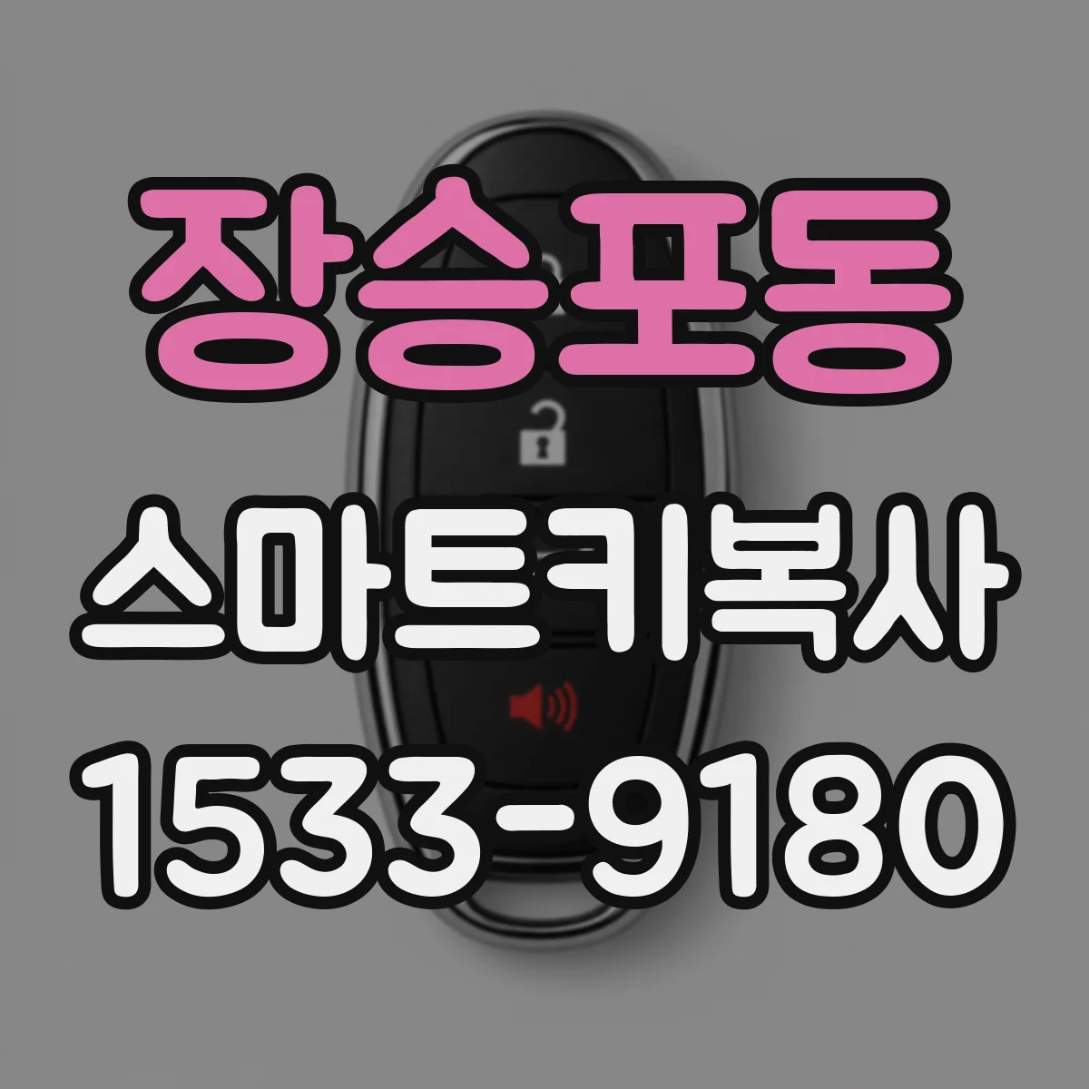 장승포동 스마트키복사