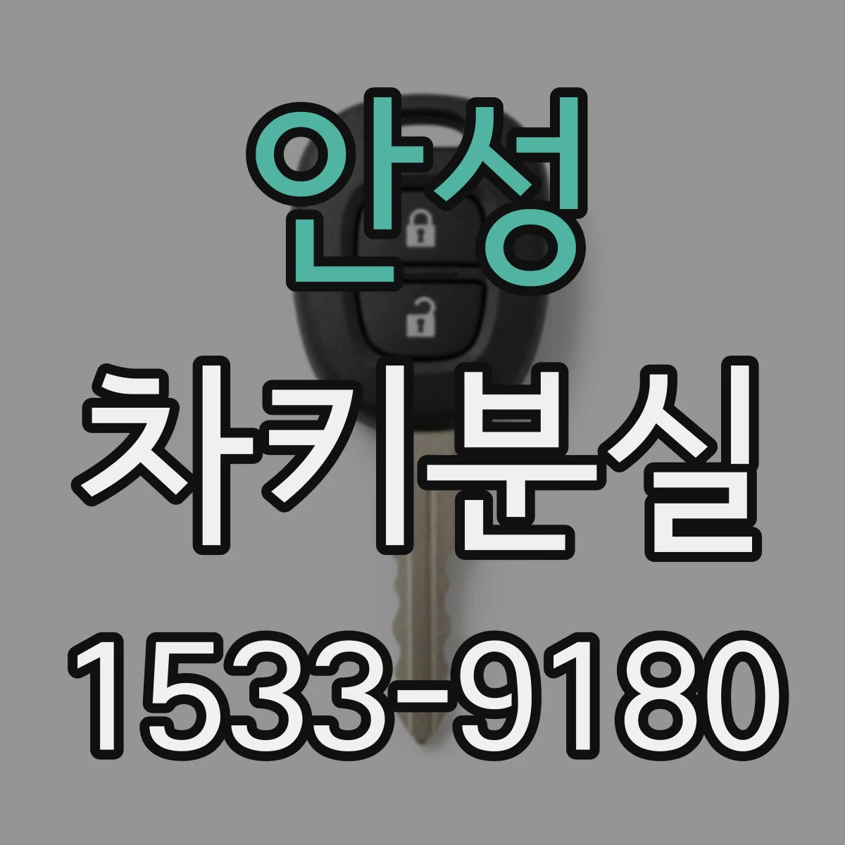 안성 차키분실