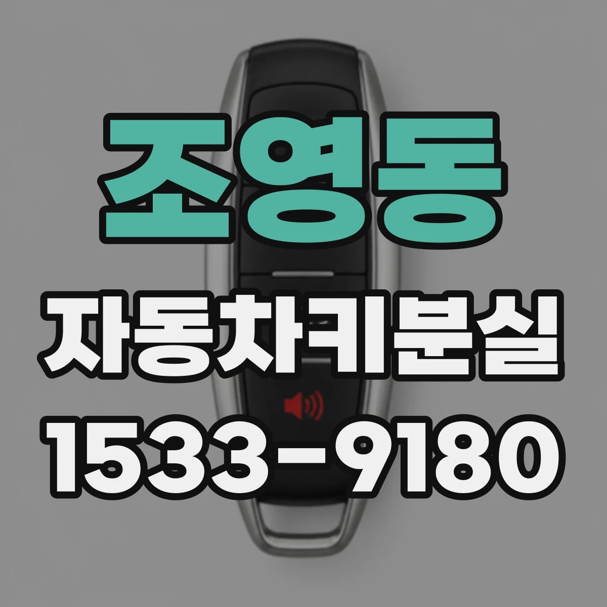 조영동 자동차키분실