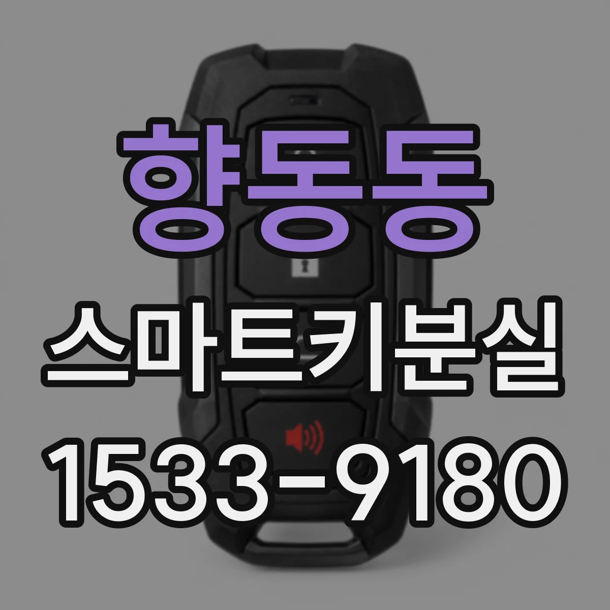 향동동 스마트키분실