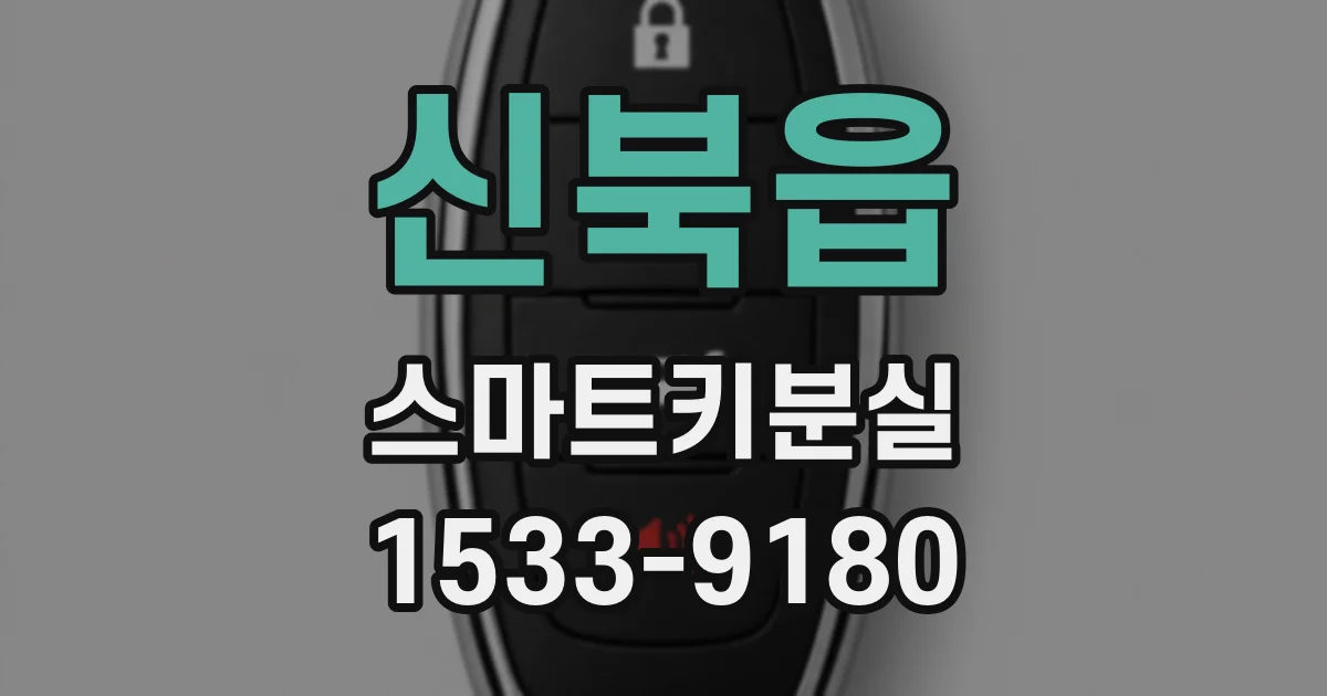 신북읍 스마트키분실