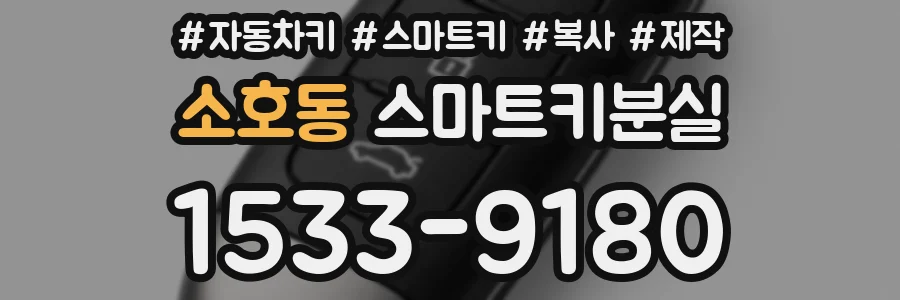 소호동 스마트키분실