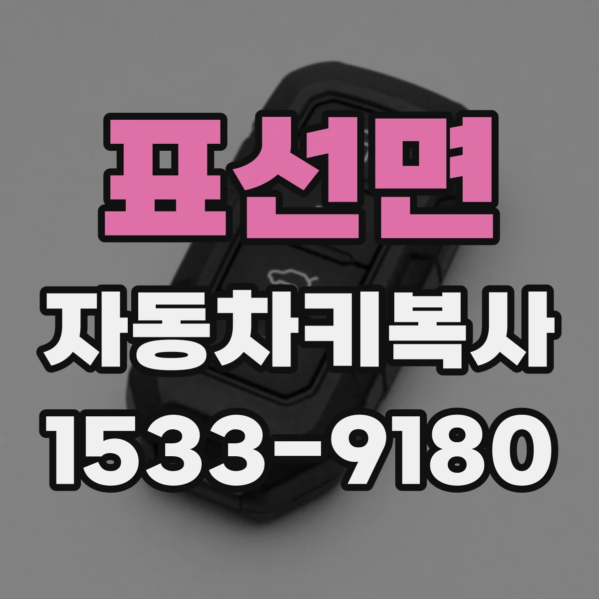 표선면 자동차키복사