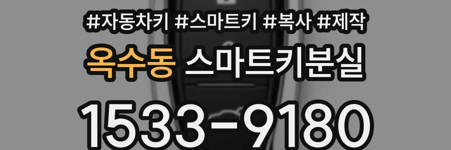 옥수동 스마트키분실