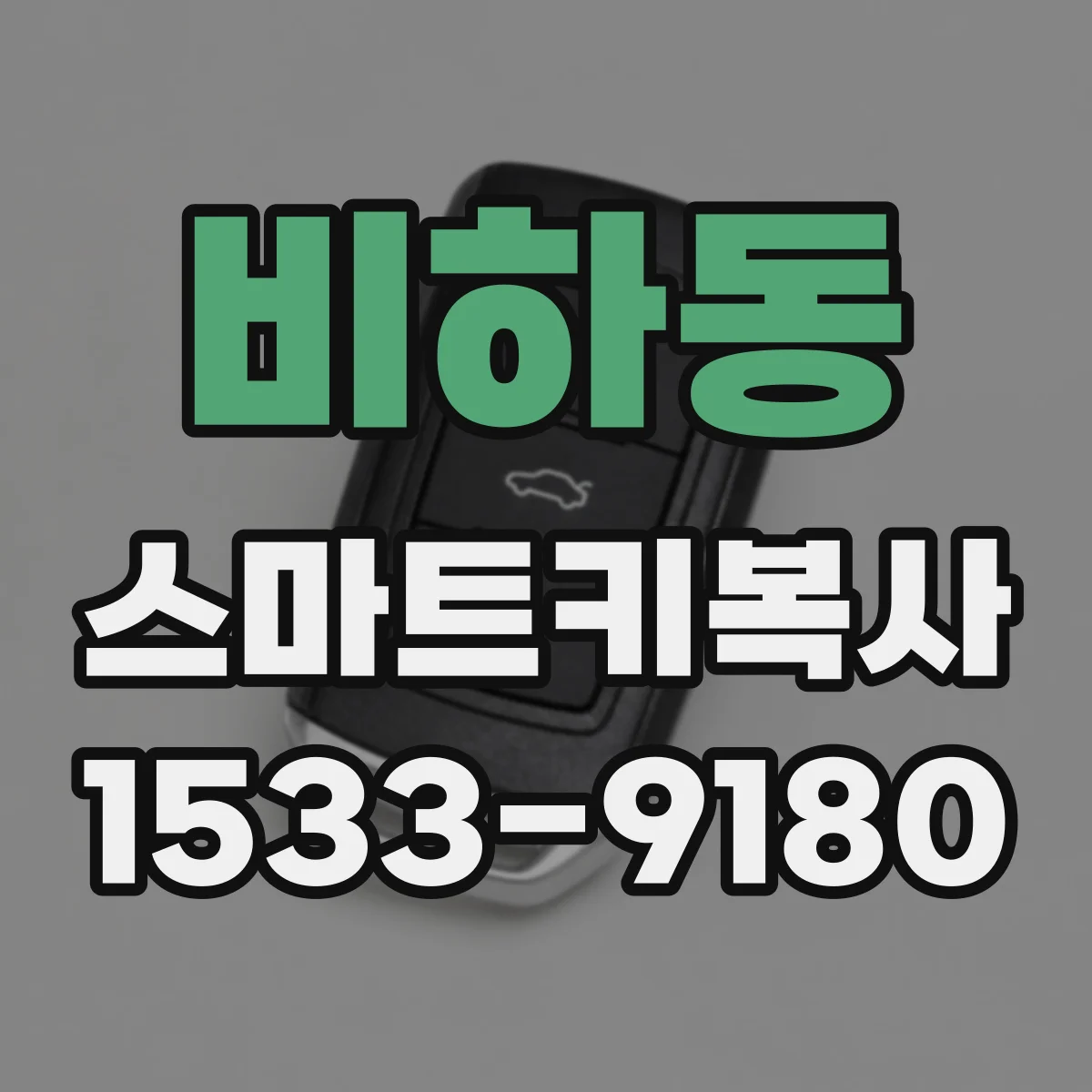 비하동 스마트키복사