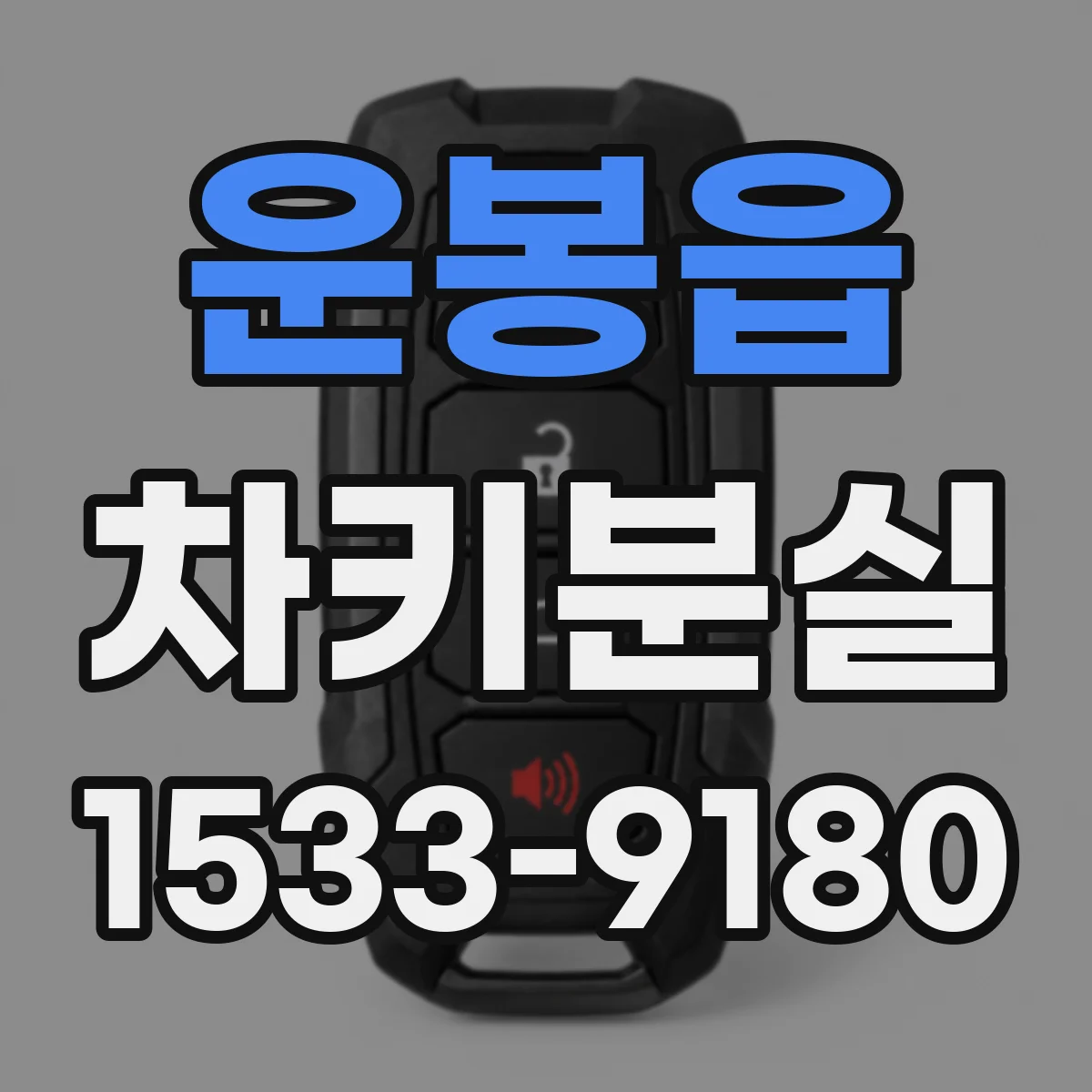운봉읍 차키분실