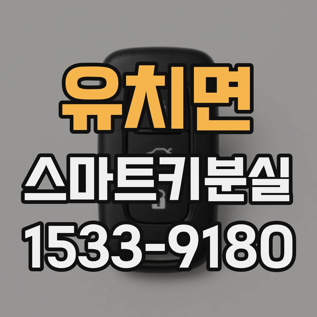 유치면 스마트키분실