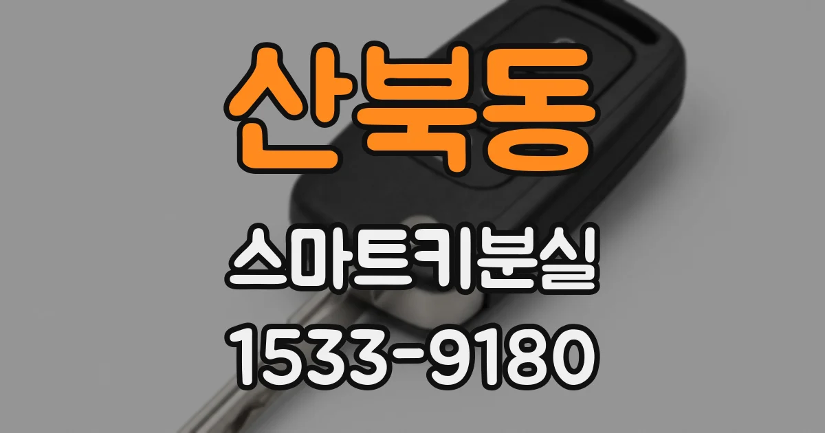 산북동 스마트키분실