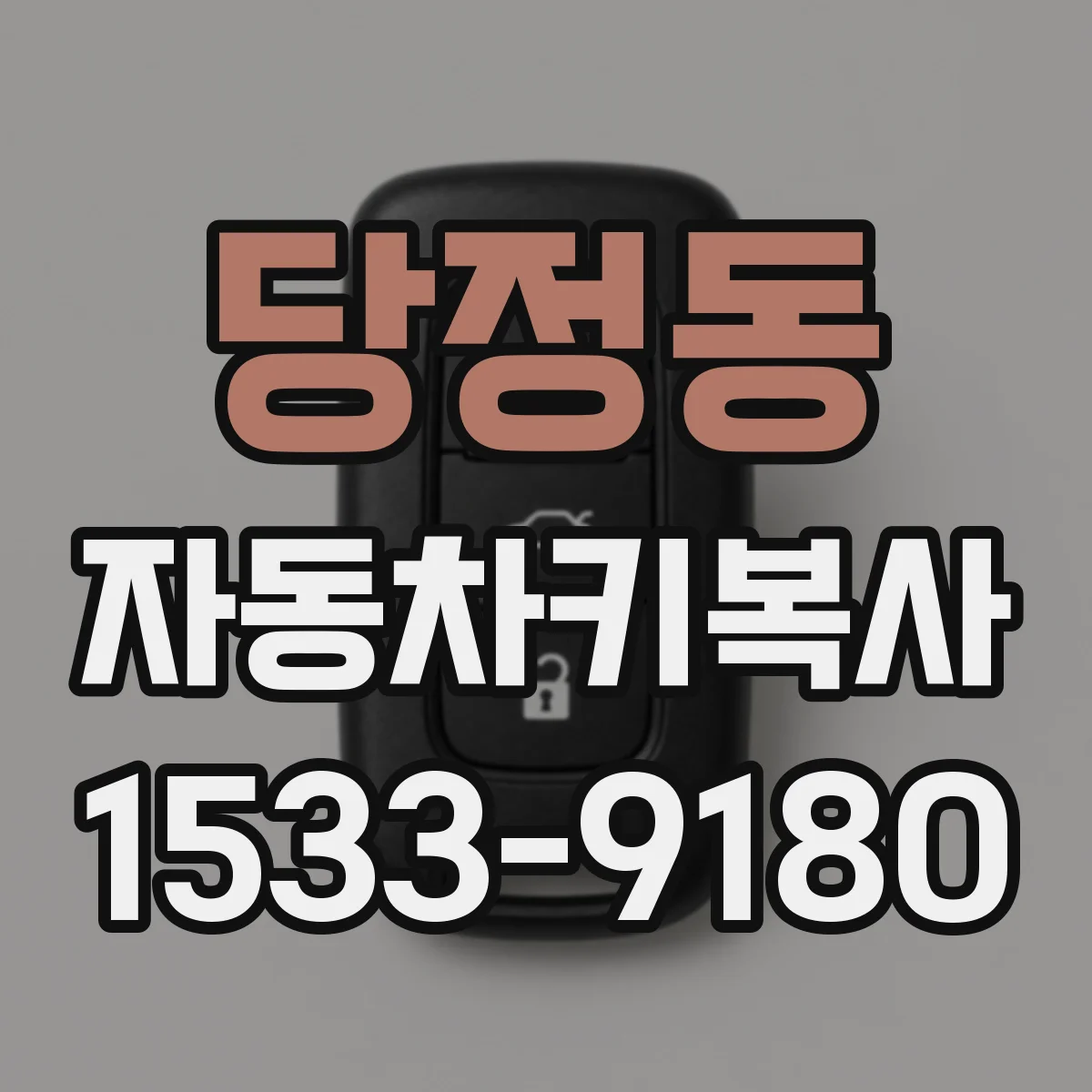 당정동 자동차키복사