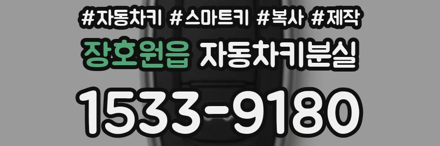 장호원읍 자동차키분실