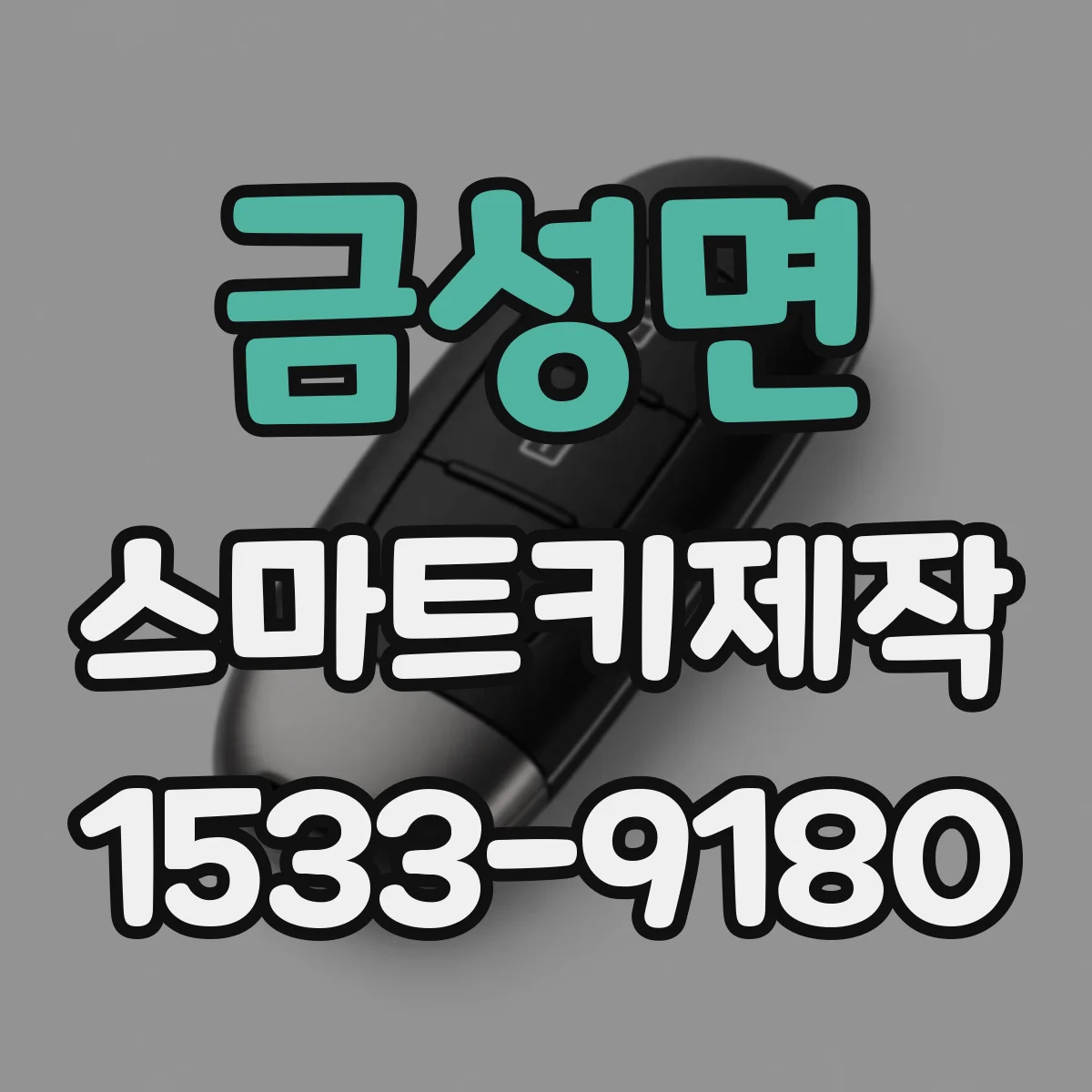 금성면 스마트키제작