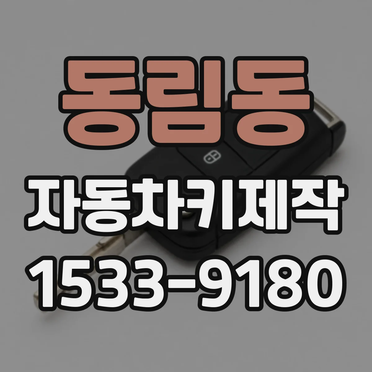 동림동 자동차키제작