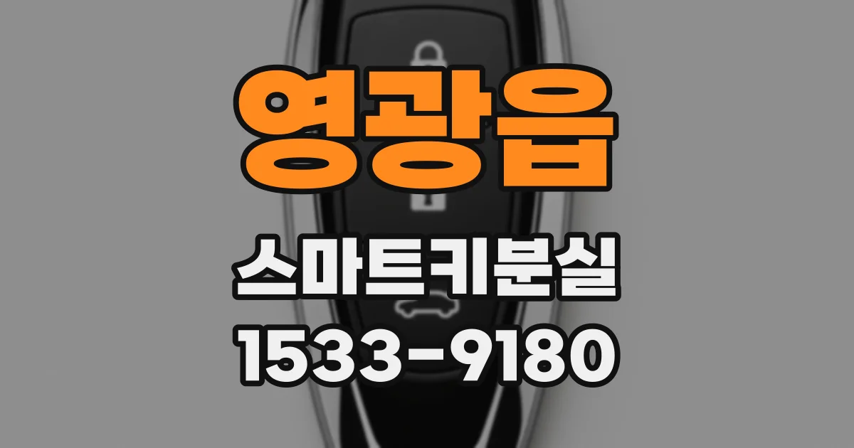 영광읍 스마트키분실