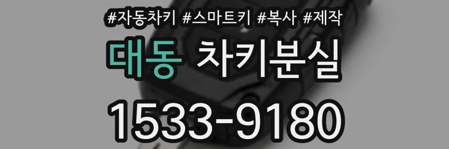 대동 차키분실