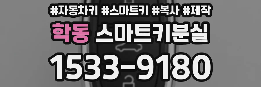 학동 스마트키분실