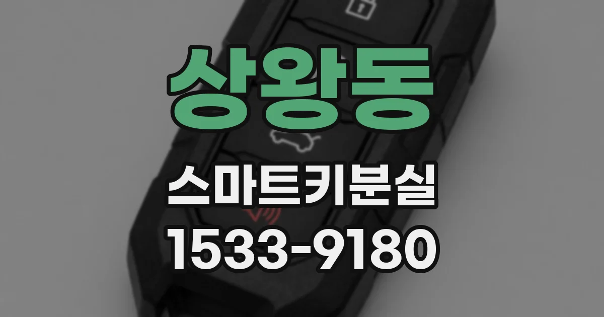 상왕동 스마트키분실