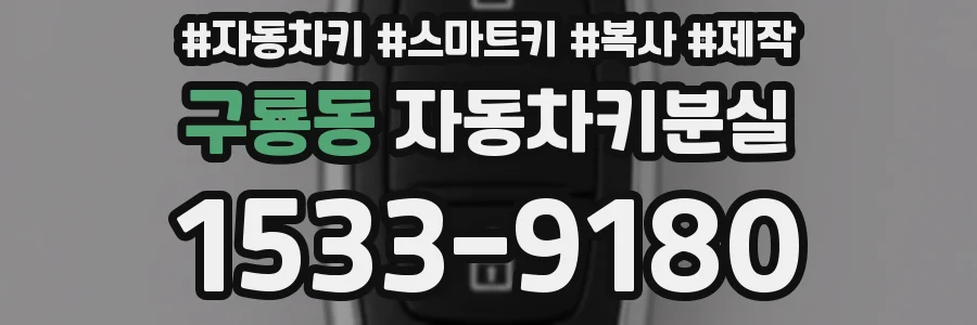 구룡동 자동차키분실
