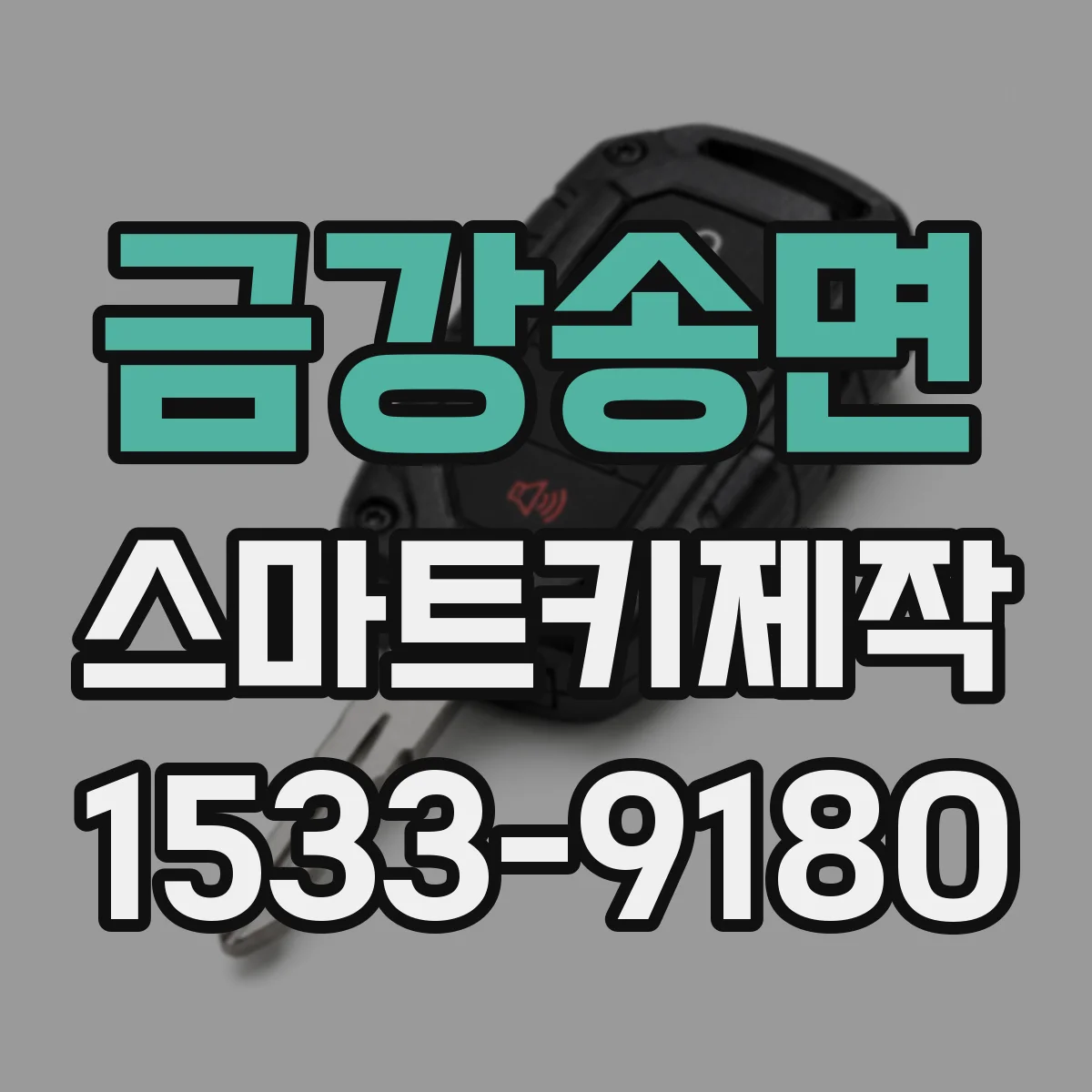 금강송면 스마트키제작