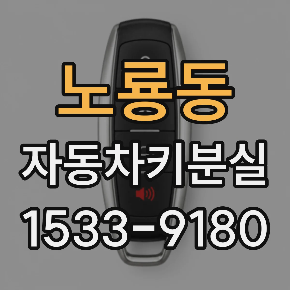 노룡동 자동차키분실