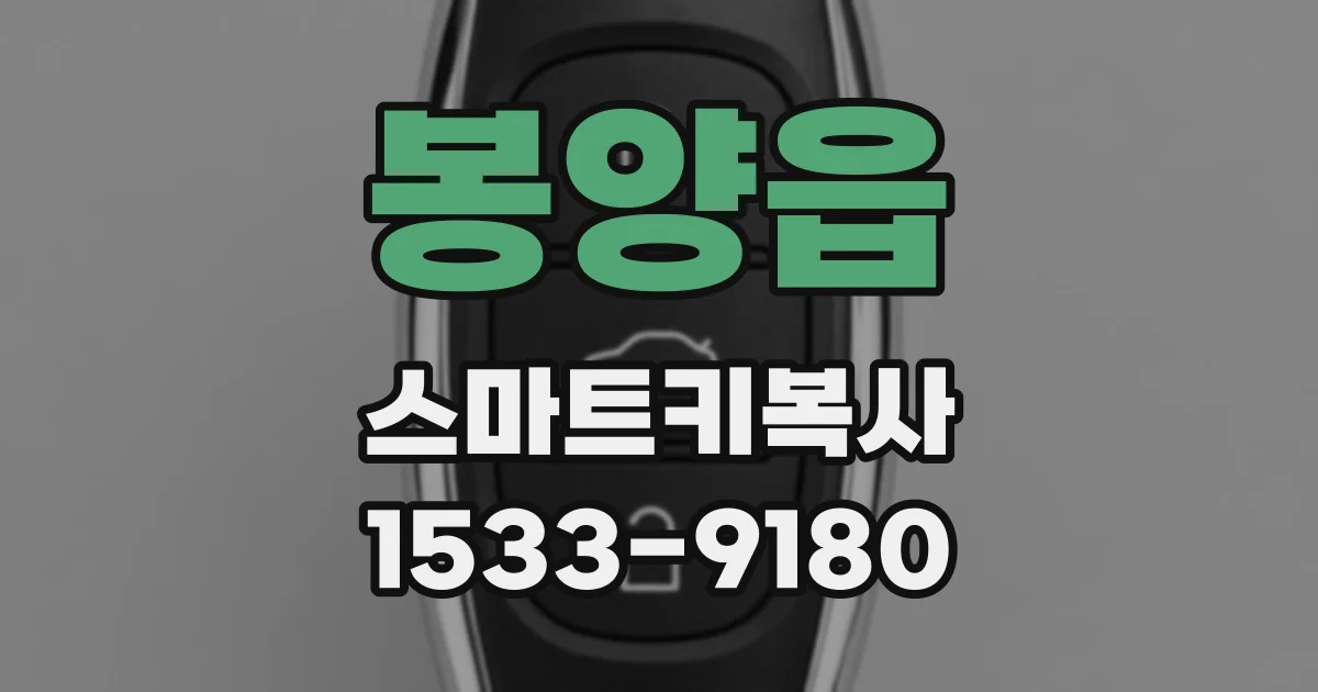 봉양읍 스마트키복사